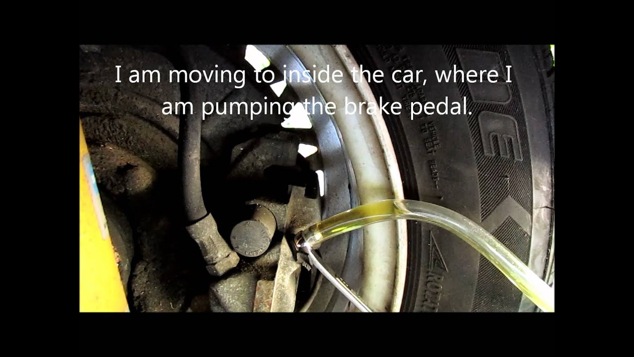 Bmw brake flush diy #2