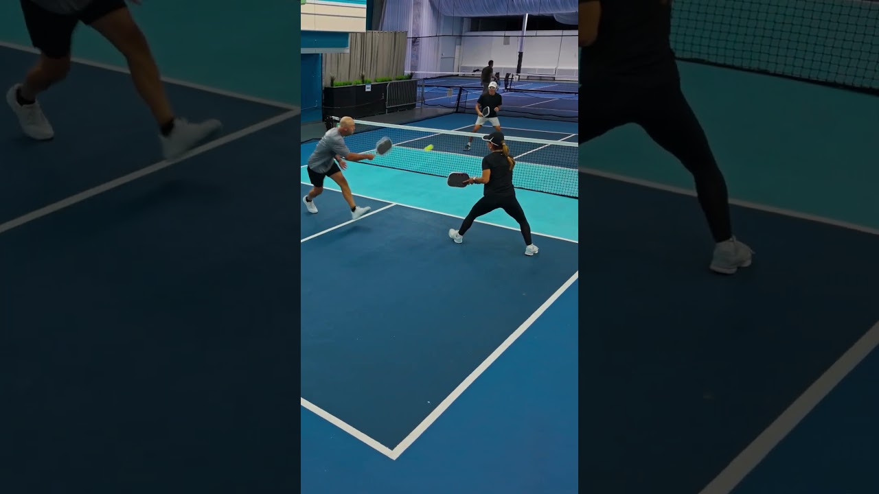 🏃Running Off The Court #pickleball #sporthighlights #pickleballhighlights #sports