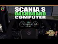 Dashboard computer Scania S v1.4 1.37