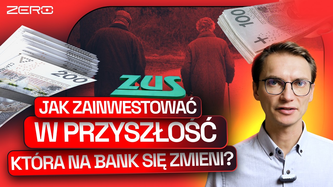 JAK ZAPEWNIĆ SOBIE GODNĄ EMERYTURĘ I NIE MUSIEĆ LICZYĆ NA ZUS? WYJAŚNIA MARCIN TUSZKIEWICZ.