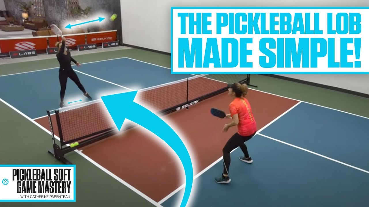 Practicing the Offensive Lob in Pickleball to Earn You More Points with Catherine Parenteau