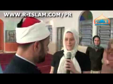 BraZILian Girl Convert To ISLAM  MENINA BRASILEIRA converter ao islamismo