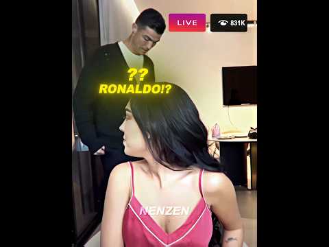 Georgina's Livestream Crashed After Ronaldo Came..🥶