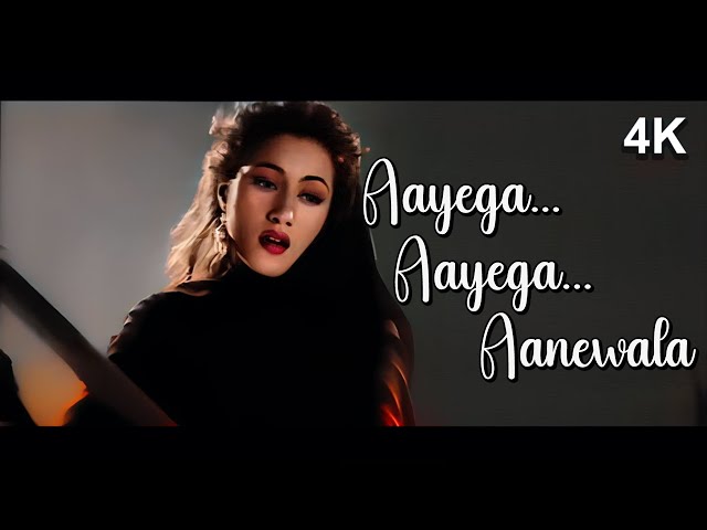 Aayega Aayega Aanewala 4K Video Song | Lata Mangeshkar | Mahal | Ashok Kumar & Madhubala | Classic