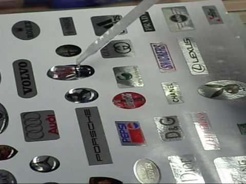 CONVEX - Sistema per etichette resinate DOMING 3D - YouTube