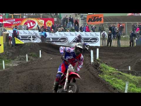 European Championship EMX250 round of Europe Race 1 Highlights - motocross 