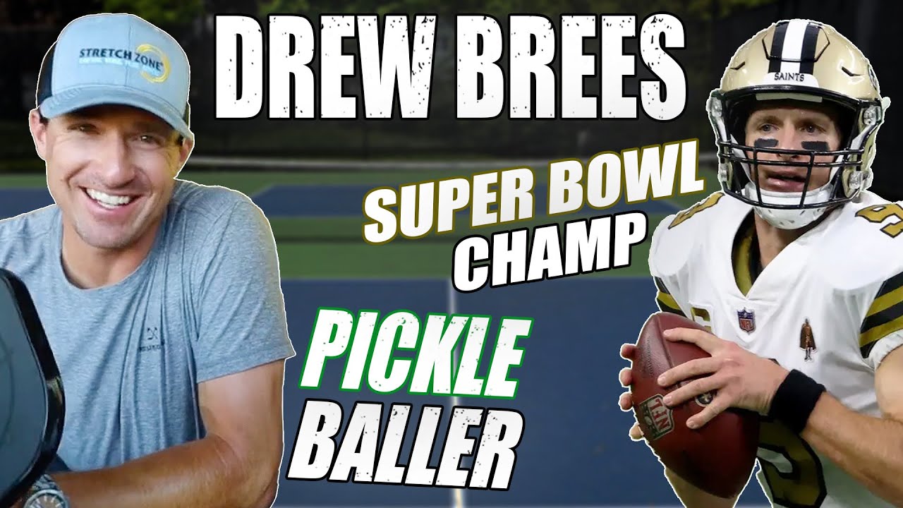 Drew Brees Plays Pickleball with The Kitchen