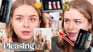 HARRY STYLES WE NEED TO TALK. Testing his *PLEASING* Beauty Brand!!! Worth the 💰? 🤔