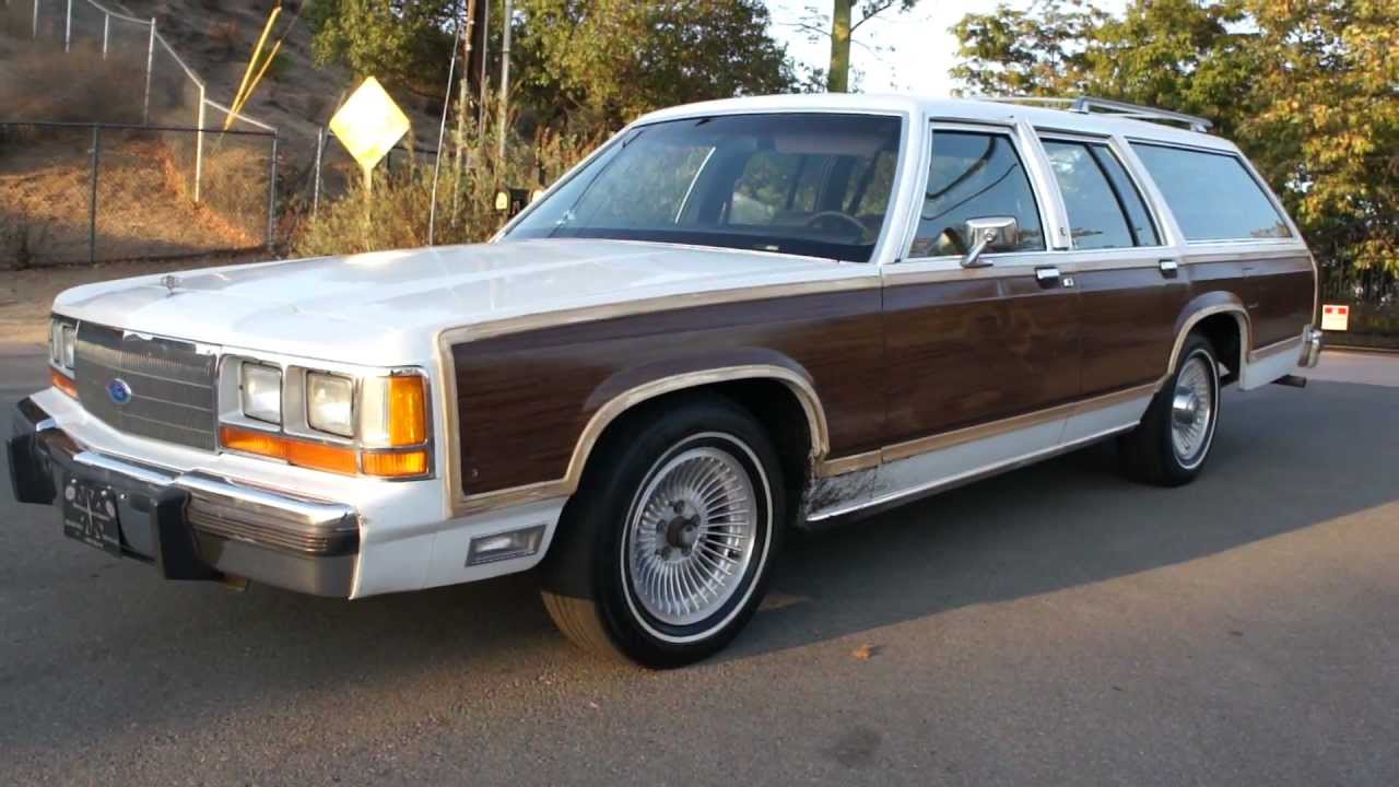 1990 Ford ltd country squire wagon #7