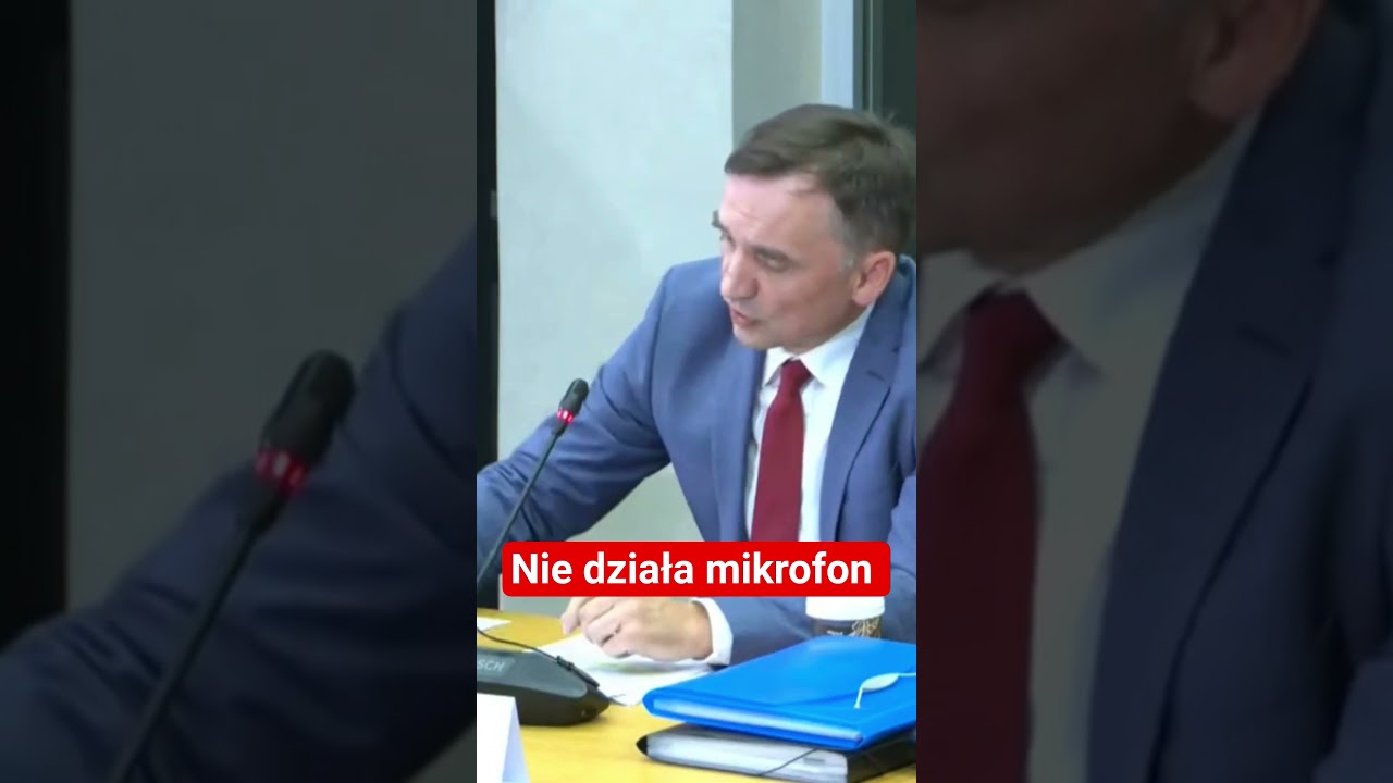 Kompromitacja pseudokomisji Sroki. Mikrofon nie działa, Ziobro: "Nawet technika protestuje!"