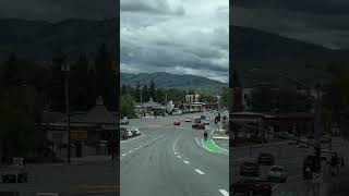 Driving through San Jose #california #cinematic #cityview #mountains