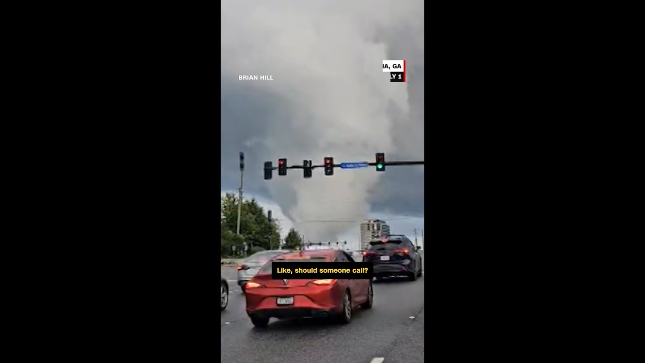 Tornado-like cloud alarms Atlanta residents