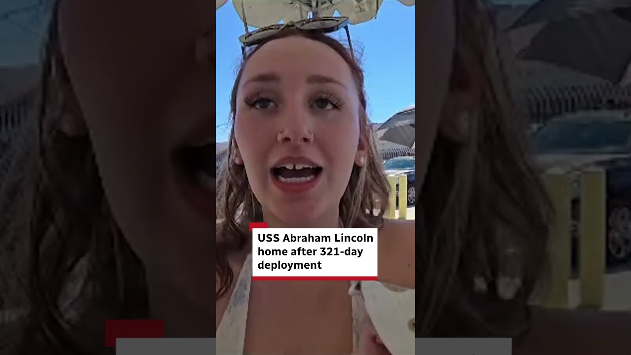 USS Abraham Lincoln home after 321-day deployment
