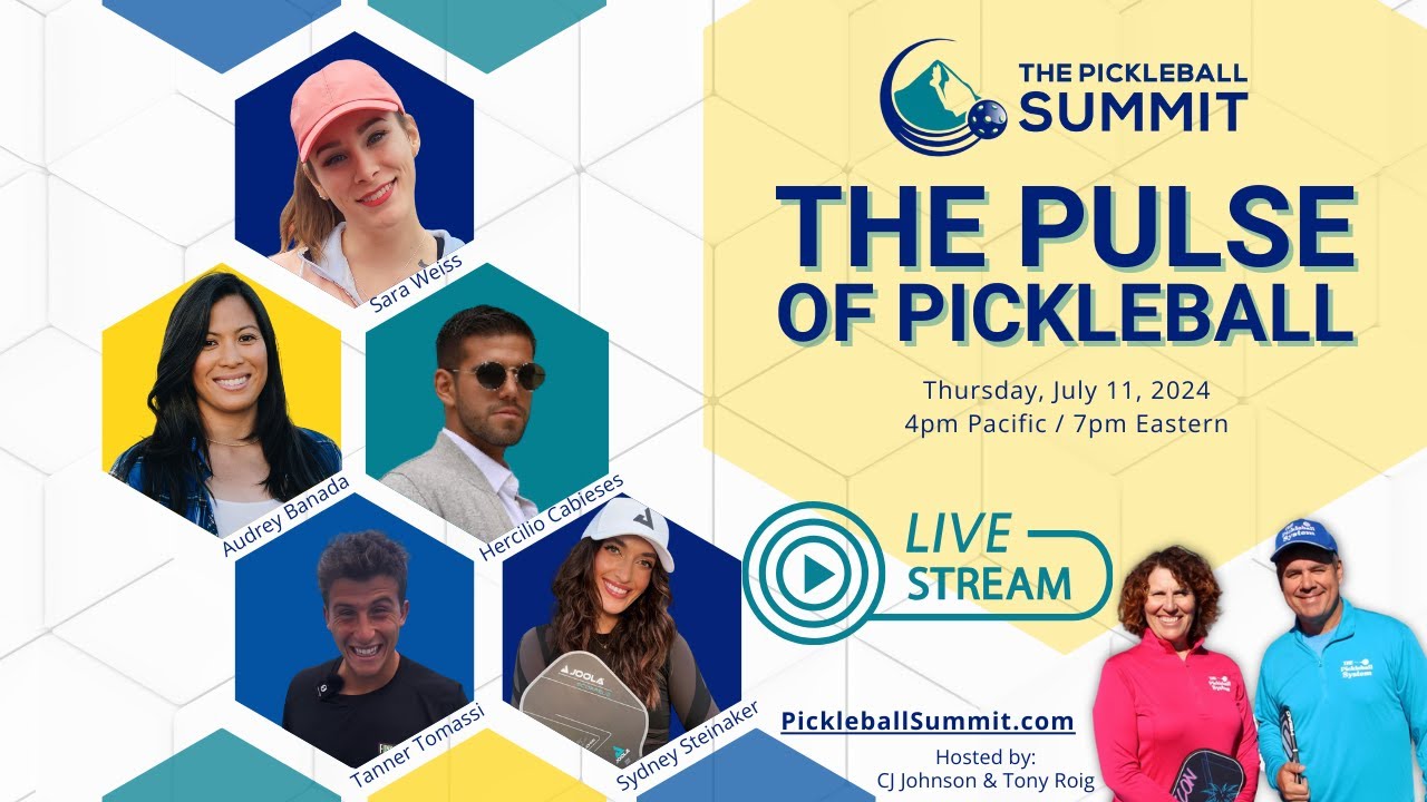 The Pulse of Pickleball – LIVE Pickleball Summit Event