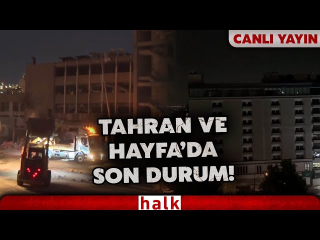 İsrail - İran savaşının 8. günü... Tahran ve Hayfa'da son durum! (20 Haziran 2025)