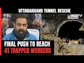 Uttarkashi Tunnel Collapse |Pushing In Just Two More Pipes May Get Us To Trapped Workers: Official