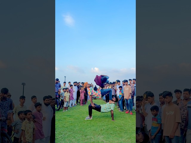 দর্শকের সামনে একটা আনকমন স্ট্যান্ট করলাম😃 #ytshorts #foryou #public #reaction #shorts #reels #video