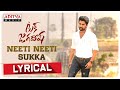Neeti Neeti Sukka​ lyrical- Tuck Jagadish songs- Nani, Ritu Varma