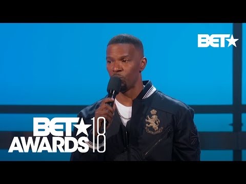 Jamie Foxx On XXXTentacion & Gives Emotional Speech On Combating Violence | BET Awards 2018