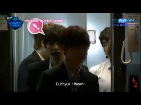 Behind The Scenes of Super Junior's Comeback on M! Countdown' ENG Subs