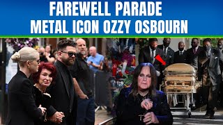 🔴Ozzy Funeral LIVE: Ozzy Osbourne's Public Funeral Procession Travels Through Birmingham | UK News
