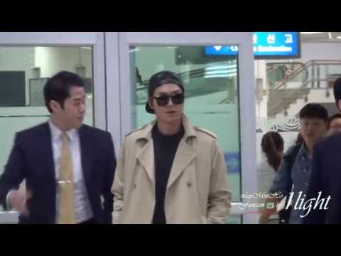 Lee Min Ho 20141014 Gimpo Airport 입국