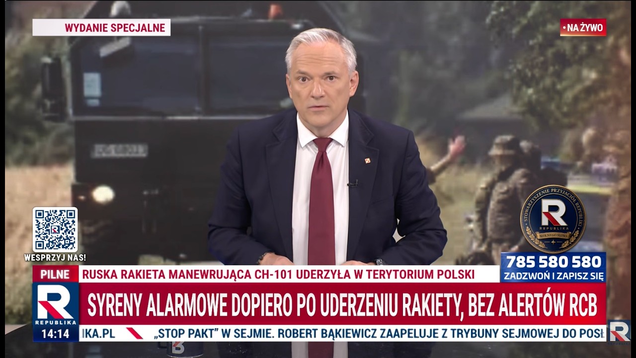 Informacje Telewizja Republika 30.07.2026 godz. 14:00