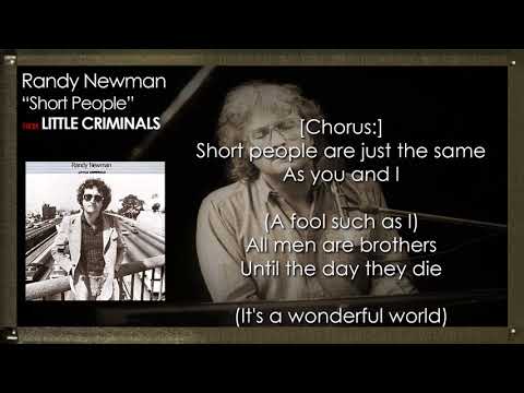 RANDY NEWMAN - Short People with Lyrics