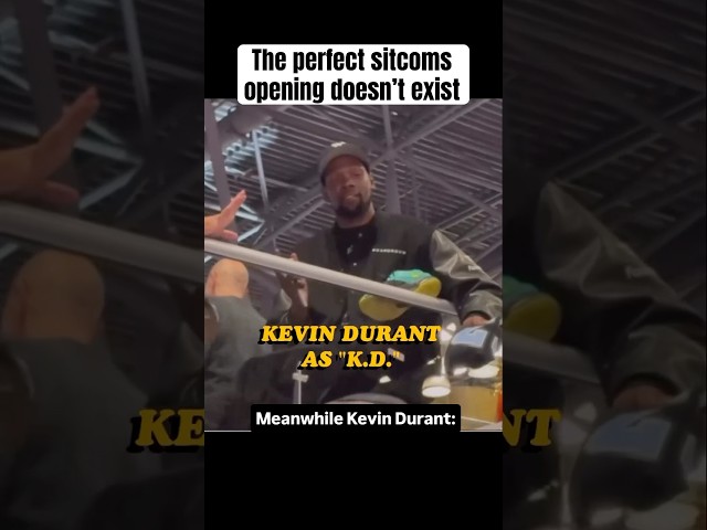 Kevin Durant is funny without even trying 🤣😅😂 #sitcom #NBA #NBAJokes #familymatters