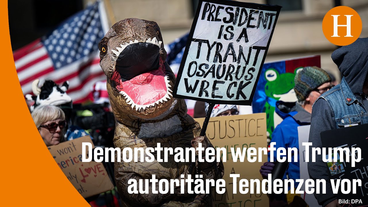 „No Kings“: Hundertausende protestieren in den USA gegen Trump