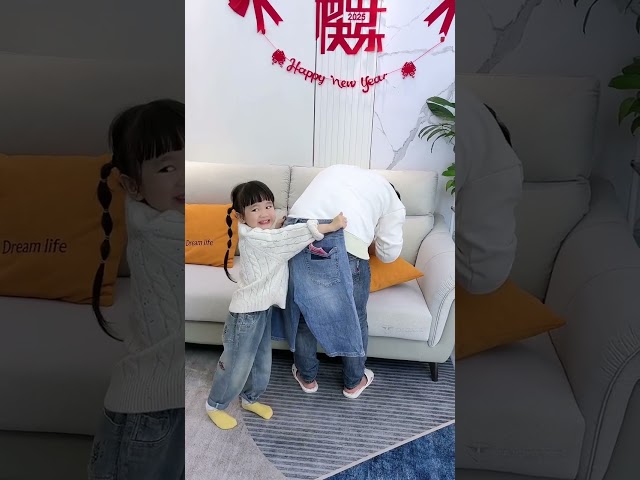 爸爸懷疑人生了 #爸爸帶小孩 #家有萌娃 #親子