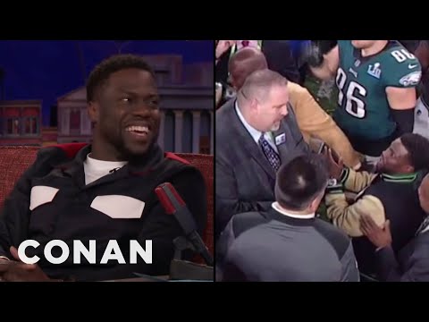 Kevin Hart’s Drunken Mission To Hold The Super Bowl Trophy - CONAN on TBS