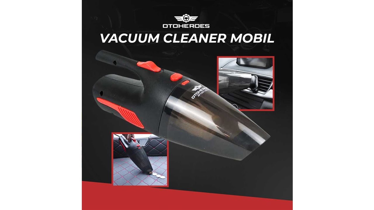 Pratinjau video produk OTOHEROES Vacuum Cleaner Penyedot Debu Mobil 12V 120W - APY2001-2XCQ