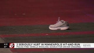Minneapolis police investigating pedestrian-involved hit-and-run, 2 seriously hurt