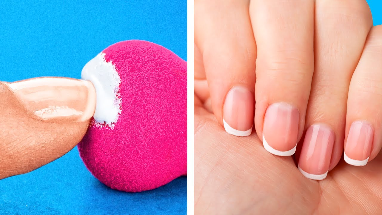 French nail design tutorial || Nail Hacks And Beauty Tips