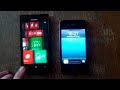 Iphone 4 vs Huawei Ascend W1 part1