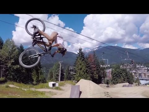 Pedal with Pros Down the Red Bull Joyride Course: 4K 360° Preview