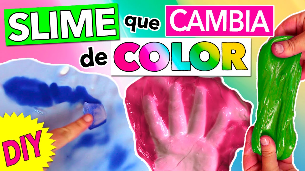 Como se hace slime casero