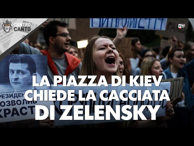 La piazza di Kiev chiede la cacciata di Zelensky - Il Controcanto - Rassegna stampa 25 luglio 2025