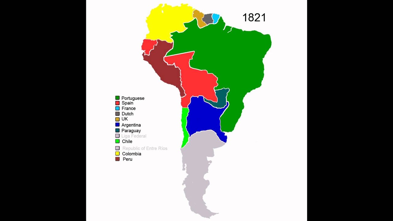 Colonial History Of South America - YouTube