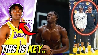 Lakers Adou Thiero BUILDING MUSCLE and Still Growing 6'8+ ? | Thiero's NBA Position + Build Outlook!