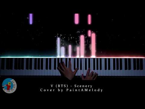 BTS V Taehyung -【Scenery Piano】Piano Sheet Music
