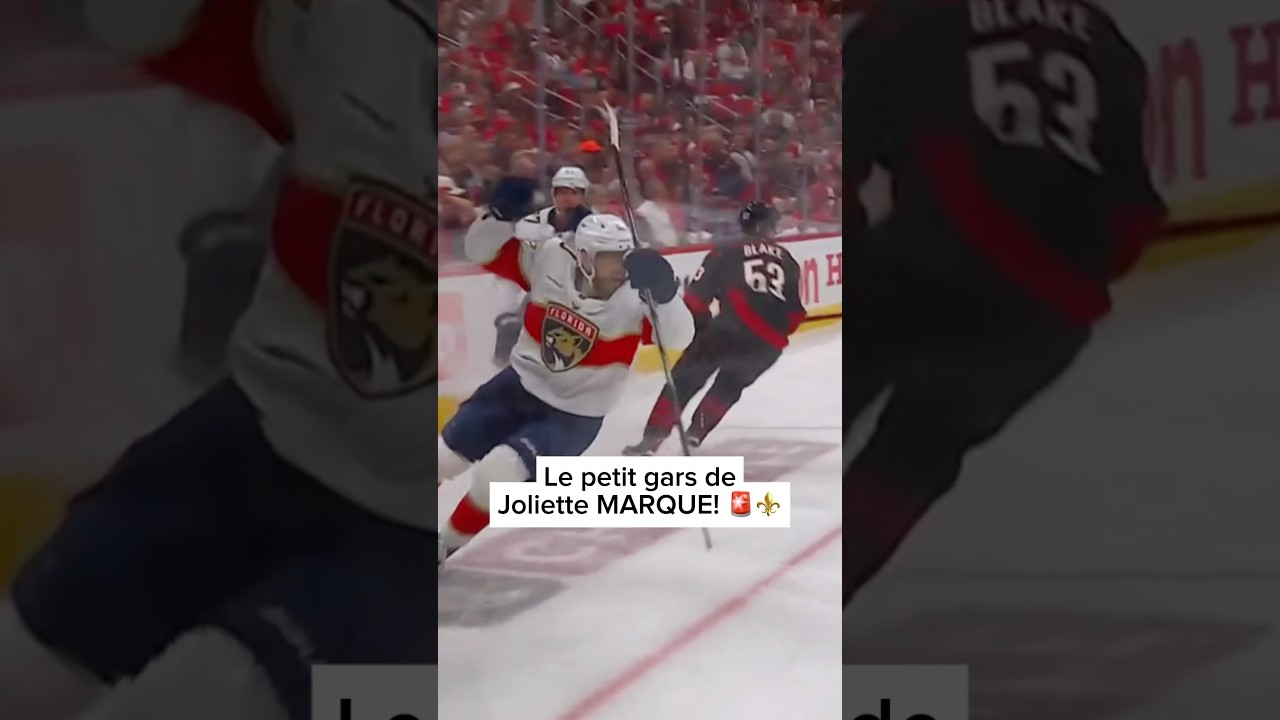 Le Québécois A.J. Greer complète un magnifique jeu de passes et c'est 3-1 Floride. 🚨⚜️#nhl