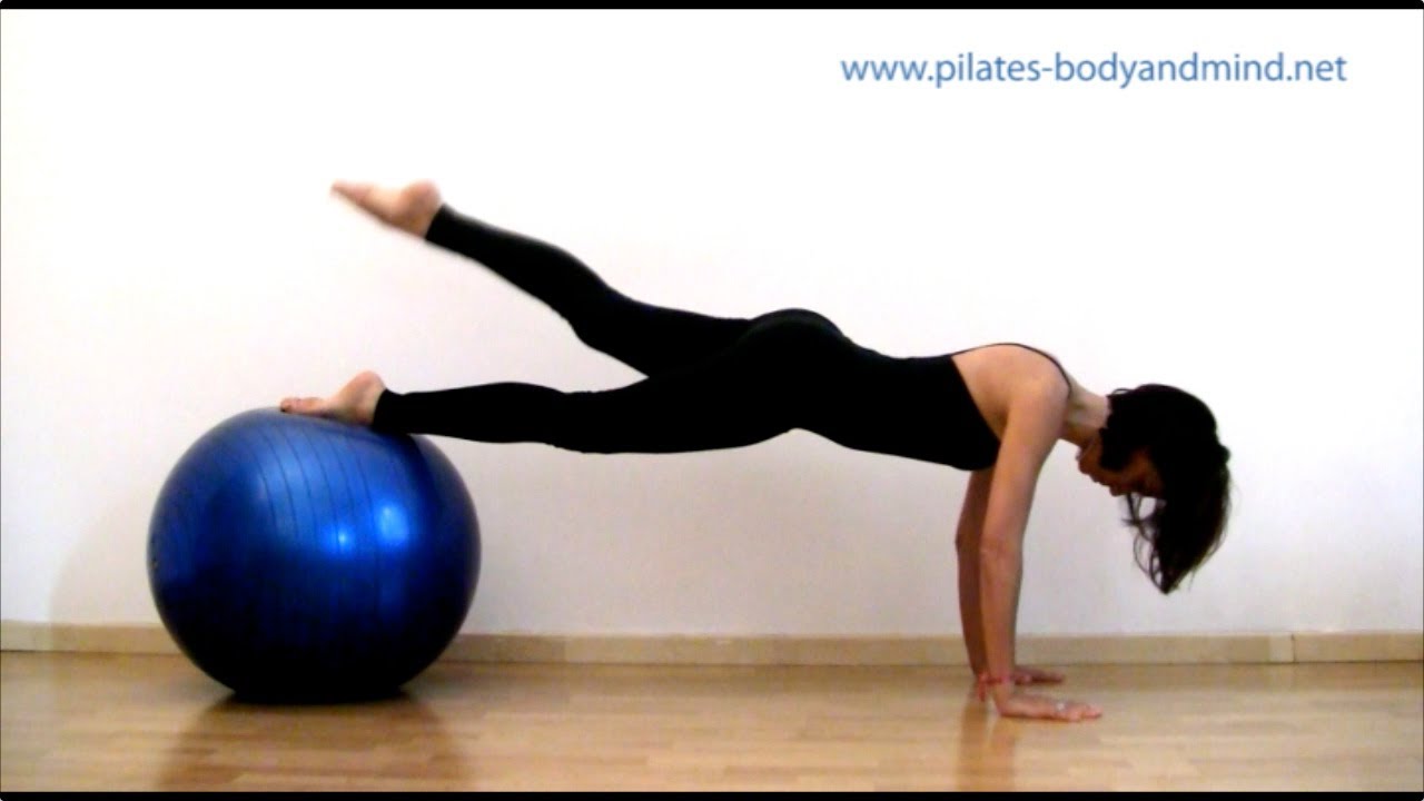 Pilates Esercizi Con La Palla Gym Ball Youtube