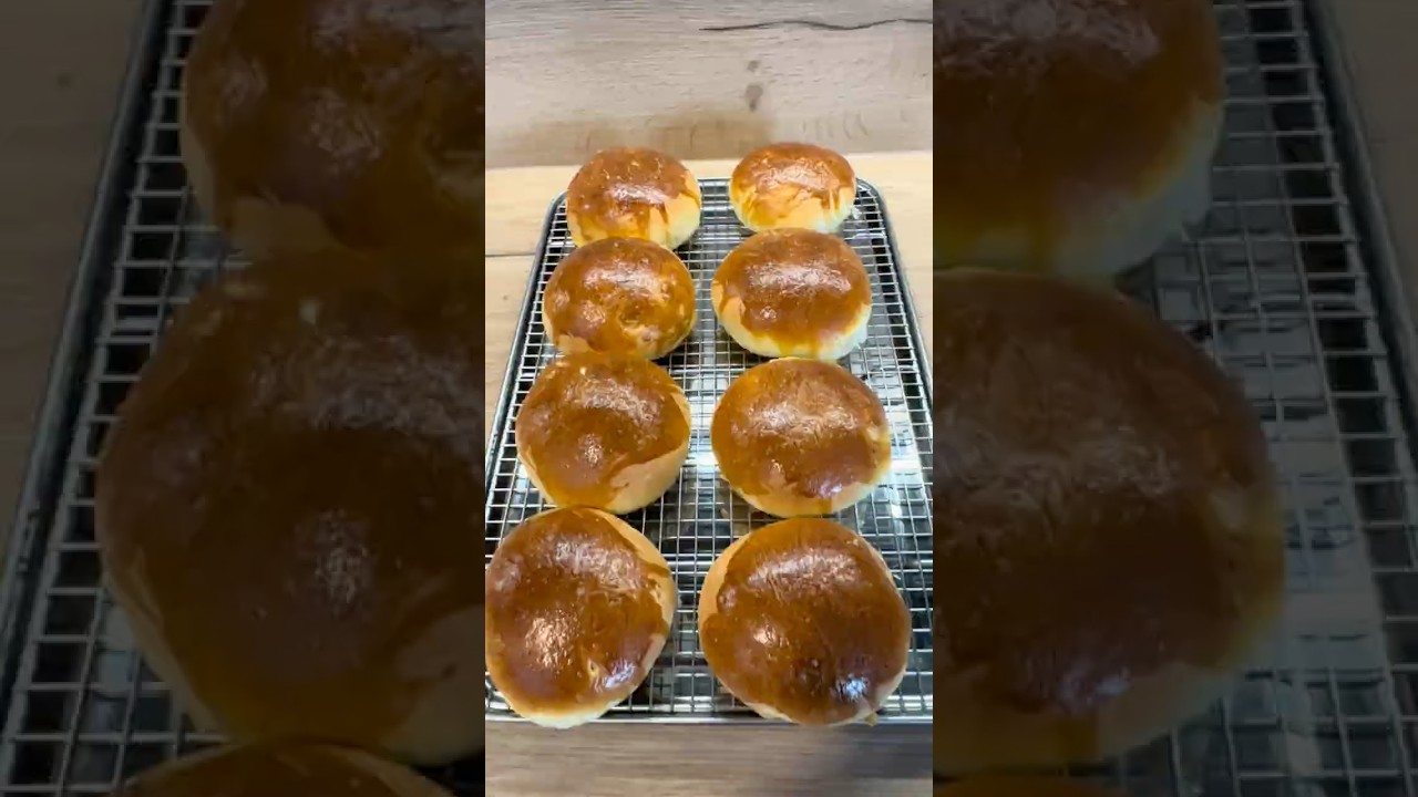 Hamburgerové bulky s tangzhongem