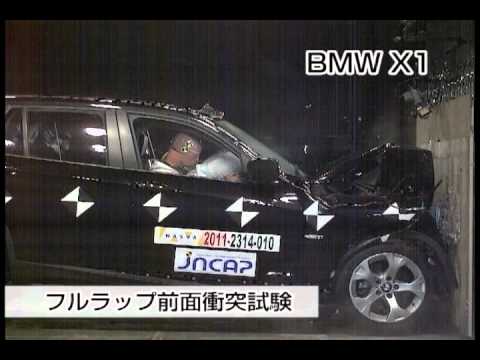 Video Crash Test BMW X1 sedan 2009