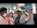Mahesh Babu returns to Hyderabad after Germany vacation, spotted at airport