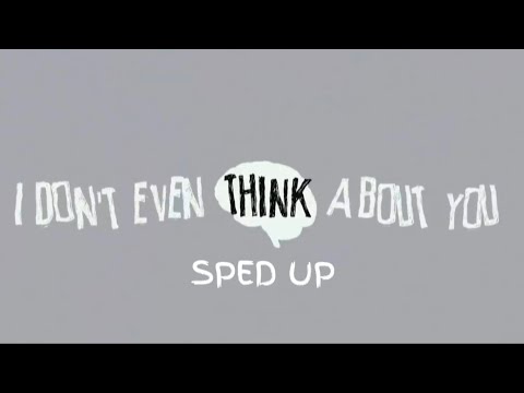 I don't even think about you - Jessica Baio (sped up lyrics)