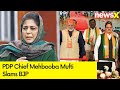 BJP Wants To Create A Hindu-Muslim Conflict | PDP Chief Mehbooba Mufti Slams BJP | NewsX
