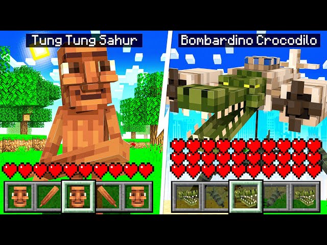MINECRAFT MA OGNI MINUTO DIVENTO UN BRAIN ROT DIVERSO